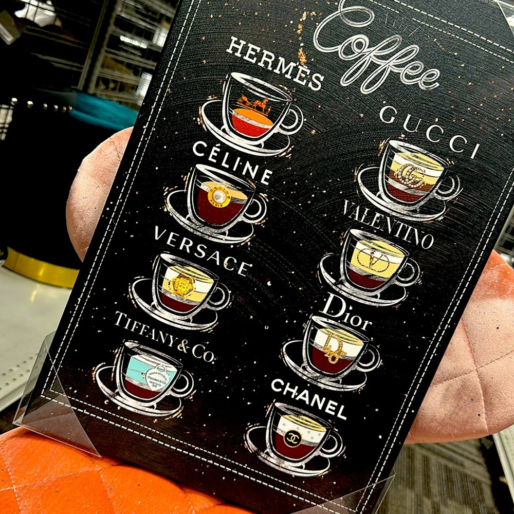 ☕️☕️DESIGNER •COFFEE LOVERS• WALL ART 🖼️